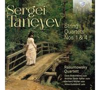 Sergei Taneyev Sergei Taneyev: String Quartets Nos. 1 & 4 (CD) Album