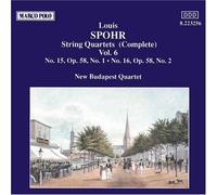 String Quartets Nos. 15 and 16 (New Budapest Quartet) (CD) Album
