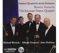 String Quartets with Soprano - Wernick: String Quartet No. 5 / Ginastera: Third String Quartet / Harbison: The Rewaking by Benita Valente (soprano) (2006-05-30)