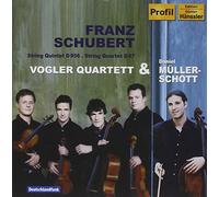 String Quintet in C, Quartet in E Flat (Vogler Quartet) (CD) Album