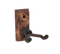 String Swing CC01UK-BW - Supporto da parete in legno per ukulele, prodotto negli Stati Uniti, colore: Noce Nero