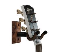 String Swing - Ganci per chitarra - Guitar del gancio della cremagliera montaggio a parete - Supporto a parete per chitarra - CC01K-BW - Noce nera