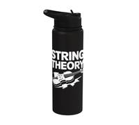 String Theory - Divertente liutaio per violino Stainless Steel Insulated Water Bottle