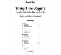 String Time Joggers + CD - Double Bass - CONTRABBASSO - Blackwell