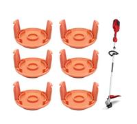 String Trimmer Replacement Head - Grass Cutter Spool for Lawn Edging and Cutting Performance | Nylon Line Feed System with Quick Install Feature for Garden Yard Trimming Tool Use