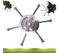 String Trimmer Replacement Head, Steel Wire Grass Trimmer Head, Wire Trimming Head for Weedeater, 6inch Wired Trimmer Blade for Lawn Mower Tray (B)