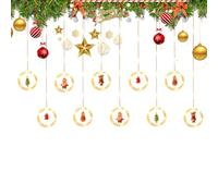 Stringa di a stella, natalizie per finestre, impermeabile, decorazione per le vacanze, illuminazione estetica dimmerabile per interni, patio, albero, esterni, matrimoni, aule