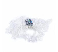 Stringa di luci a forma di stella unica, con clip per foto a LED, 10 m, 80 luci, atmosfera colorata, montaggio a parete facile, per decorazione e esposizione della camera da letto