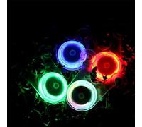 Stringa di luci a LED da 10 m, con 50 lampadine bianche calde, impermeabili, per campeggio, pesca e illuminazione di sicurezza della tenda (4 pezzi)