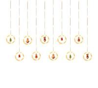 Stringa di luci a stella a LED, impermeabile, decorazione per le vacanze, illuminazione estetica dimmerabile, per interni, patio, albero, esterni, matrimoni, aule