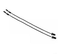 Stringa di ricambio per scaffale per pacchi 2 pezzi compatibile con Skoda Per Fabia 2014 2021 OEM 6V6863634 Design materiale ABS