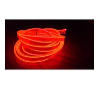 Stringa EL Striscia Neon Led Rosso 5 Metri Flessibile Tagliabile Luce Decorativa
