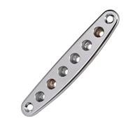 Stringa per chitarra Attraverso la piastra di montaggio Puntali in lega di zinco Corda per chitarra Attraverso il corpo Piastra per basso elettrico Parti in lega di zinco attraverso il corpo