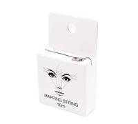 Stringa per mappatura delle sopracciglia, filo di inchiostro per sopracciglia color carbone, accessori per il trucco, strumento per la tinta delle sopracciglia, per donne, uomini, adolescenti e