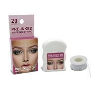 Stringa per mappatura sopracciglia Stringa per mappatura pre-inchiostrata Forniture per sopracciglia Bianco, Decorazioni all'aria libera