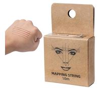 Stringa per sopracciglia pre -in antegrezione - Strumento di mappatura pigmentata, filo di progettazione sopracciglio di precisione, accessorio a forma di | Marker di bellezza di bell