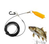Stringa Portapesci Portatile Robusto in Acciaio Inossidabile resistente | Portapesci da Pesca Resistente Pescatori, Uomini, Padri, All'Aperto, Riviera, Barca da Pesca, Acqua Salata e