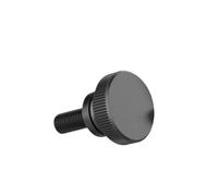 Stringere a mano la vite 10 viti a testa zigrinata nere M3 M4, eccellente resistenza, serraggio manuale, a for apparecchiature elettroniche(30MM*M4)