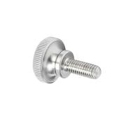 Stringere a mano la vite 2 viti zigrinate con serraggio manuale, M5/M6, vite a testa zigrinata in acciaio inossidabile 304 affidabile for apparecchiature meccaniche(55MM*M5)
