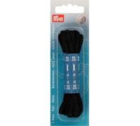 Stringhe a cordoncino, un paio in nero, 90cm
