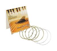 Stringhe di Chitarra, Corde di Chitarra Folk Sostituzione Set Completa Set 6pcs Corde di Elettrica di con Tensione Medio a Sfera Terminale per Sostituzione della Folk