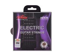 Stringhe di chitarra elettrica mtlavishishness realizzate in acciaio di carbonio premium e lega di ferro con chiaro e sensibile timbro e longevità atti a prestazioni professionali (tensione leggera)