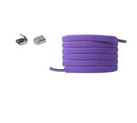 Stringhe elastici senza nodi - Stringhe piatti a regolazione rapida for scarpe da ginnastica e casual - Design universale(PURPLE)