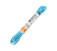 STRINGHE LACCI TONDI FINI CERATI PER SCARPE ELEGANTI CLASSICHE CHURCH'S 75CM 4/5 BUCHI (celeste)