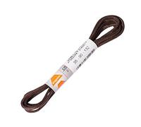 STRINGHE LACCI TONDI FINI CERATI PER SCARPE ELEGANTI CLASSICHE CHURCH'S 75CM 4/5 BUCHI (marrone scuro)