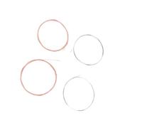 Stringhe Mandolino STACCHIO M M 8pcs Stringhe di Mandolino Set Assortimento Accessori di Ricambio in Acciaio per Acciaio per i Giocatori Offe Elaborated Premium Dalle Stringhe Al Tempo di Prova