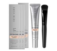 Stringitore istantaneo sotto gli occhi, crema rassodante istantanea con pennello, riduce le linee sottili e le rughe sotto, crema rassodante per gli occhi da donna (4 pezzi)