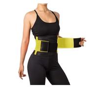 Stringivita Pancia Piatta Corsetto Per La Schiena, Cintura Di Decompressione Per La Colonna Vertebrale, Supporto Lombare Traspirante, Corsetto Ortopedico Per La Postura Per Uso Quotidiano(Yellow,XXL)