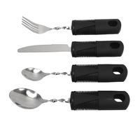 Strintatura ponderata Rockvoqrn per parkinsons Aiuti artritici Tremor Spoon Fork Knife