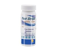 Strip di prova del pool - Acido cianurico poolll e strisce di prova SPA | Conveniente Kit Stripps di test di qualità 'acqua | di prova 'acqua di piscina per vasche idromassaggio