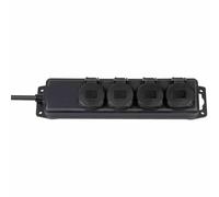 Strip Multipla Punti Di Accesso 4F Nera 2M 45° IP44