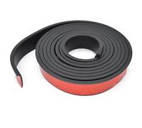 Strip neoprene nero sospeso adesivo per progetti fai-da-te, guarnizioni, protezione del pavimento, insonorizzazione e tappeti di assorbimento delle vibrazioni 1m W:30mm