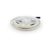 STRIP STRISCIA LED SMD3528 18W/M 5 METRI 204 LED/M 12V LUCE CALDA3000K IP20 8MM