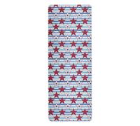 Stripe Stars 4 luglio Independence Day tappetini da yoga per allenamento a casa per all'aperto stampato, antiscivolo, tappetino da yoga asciugamano antiscivolo con nastro per borsa para ejercicio