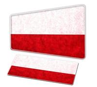 Striped mouse pad, XXL mousepad, clear stripes, high-definition, anti slip rubbermousepad, sewn edge mousepad, large-sized deskpad for officegames, Tappeti di mouse per gamers per pc (F, 39.4x19.6 in)