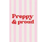 Striped Preppy Notebook Hot Pink | Features 108 Positive Affirmations for For Girls Who Like Their Notes Cute and Confident: Coquette Composition ... Pink College Rule Lined Journal: 8x10"