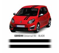 Stripes Strisce Adesive Kit Gordini Renault Nero