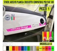 Stripes Strisce Adesive per Cruscotto compatibile per FIAT 500 RACING c.2436