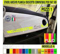 Stripes Strisce Adesive per Cruscotto compatibile per FIAT 500 RACING c.2436