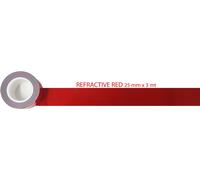 Stripes Strisce Adesive Rifrangenti per Auto Rosso 25 mm x 3 mt