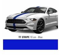 Stripes Striscia Adesiva per Auto TT Blu 10 cm x 10 mt