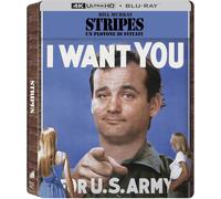 Blu-Ray 4K Uhd Stripes - Un Plotone Di Svitati (4K Ultra Hd+Blu-Ray Hd) (Steelbo
