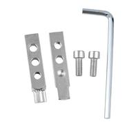 Stripped Screw Extractor, Broken Bolt Remover Tool, 2.95in Multifunctional Screw Removal Kit, High-Strength Steel Build, Precision Drill for Damaged Screws, Rusted Fasteners, Home