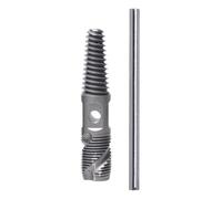 Stripped Screw Extractor, Faucet Removal Tool, Double Head Remover, 1/2in 3/4in Compatibility, Strong Steel Build, Ideal for Home Repair Projects for Husband, 0.43x0.91 x4.06 x0.63 Inches