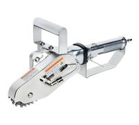 Stripper di carta portatile per cartone per rifiuti pneumatici in cartone - Separatore semiautomatico per imballaggio con bordi e fustellatrice elettrica per una rifilatura efficiente