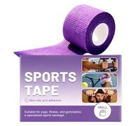 Strisce adesive antiscivolo per racchette da tennis, da viaggio, autoadesiva, a forma di rotolo, per sollevamento , ginnastica, golf, hockey, baseball, badminton, racchette e manubri